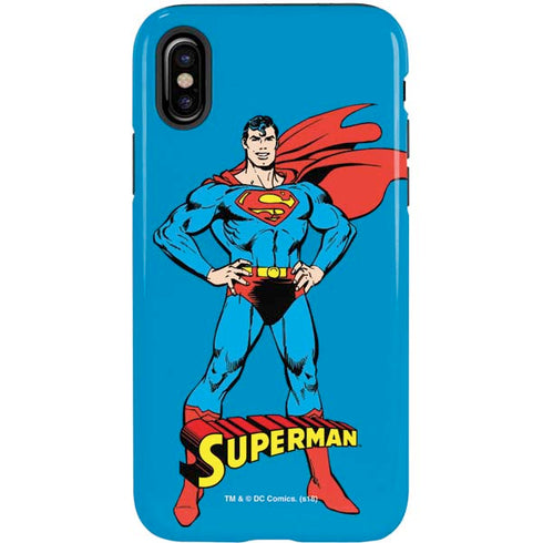 DC Comics Superman Classic Art Pose iPhone XS Pro Case