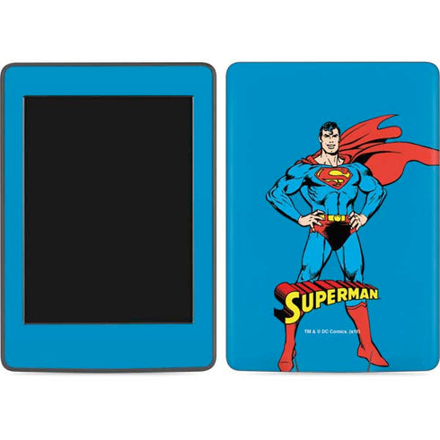 DC Comics Superman Classic Art Pose Amazon Kindle Skin
