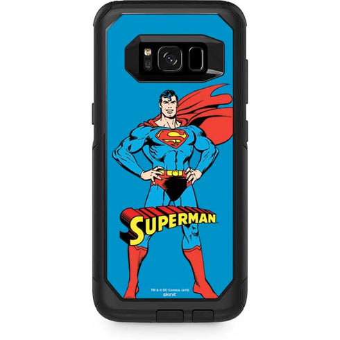 DC Comics Superman Classic Art Pose Otterbox Commuter Galaxy Skin