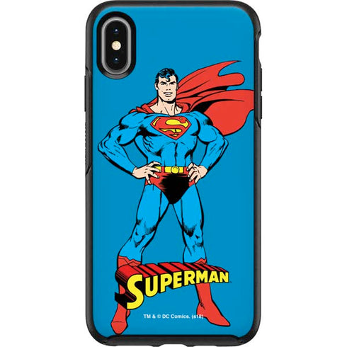 DC Comics Superman Classic Art Pose Otterbox Symmetry iPhone Skin