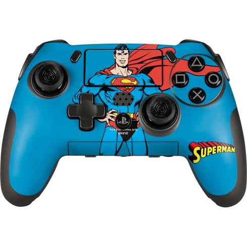 DC Comics Superman Classic Art Pose PlayStation Scuf Vantage 2 Controller Skin