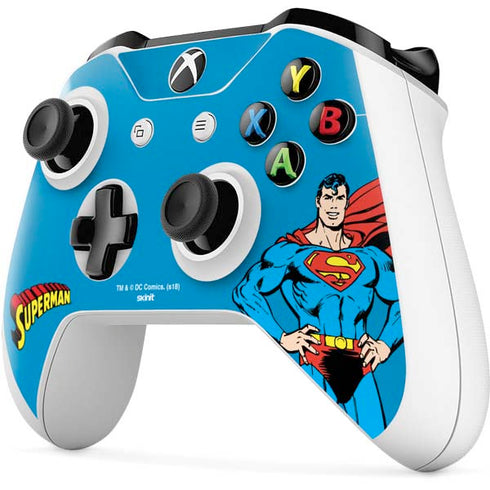 DC Comics Superman Classic Art Pose Xbox One S All-Digital Edition Bundle Skin