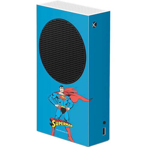 DC Comics Superman Classic Art Pose Xbox Series S Console Skin