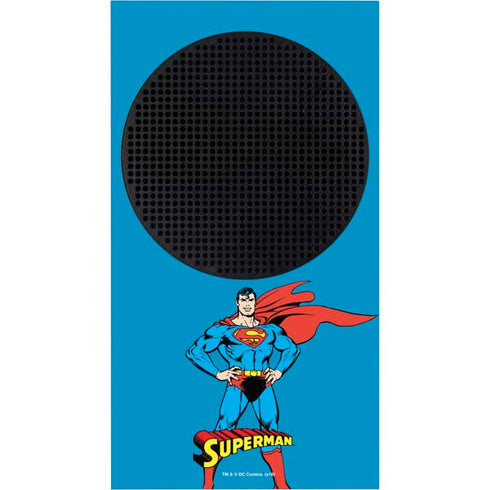 DC Comics Superman Classic Art Pose Xbox Series S Console Skin