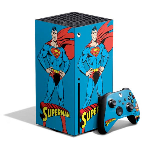 DC Comics Superman Classic Art Pose Xbox Series X Bundle Skin