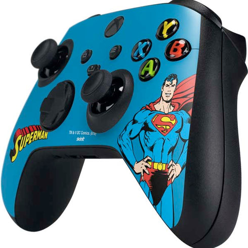 DC Comics Superman Classic Art Pose Xbox Series X Controller Skin