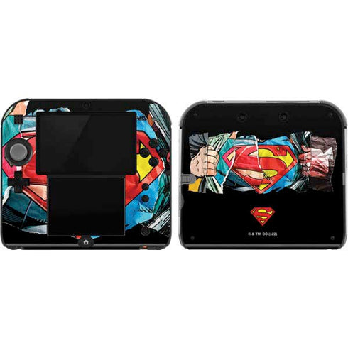 DC Comics Superman Shield Nintendo 2DS Skin