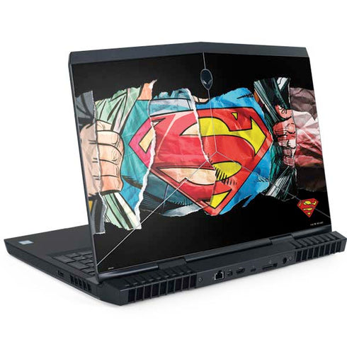 DC Comics Superman Shield Dell Alienware Skin
