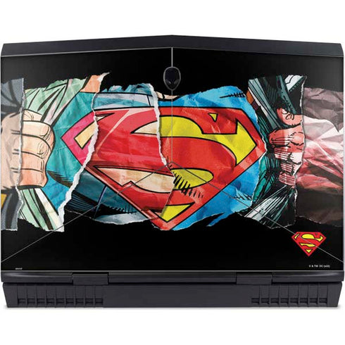 DC Comics Superman Shield Dell Alienware Skin