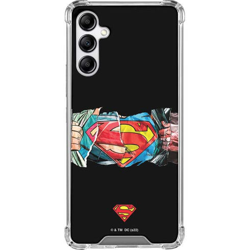 DC Comics Superman Shield Galaxy A14 5G Clear Case