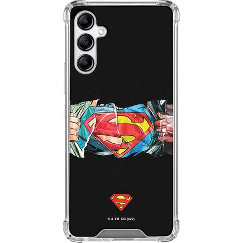 DC Comics Superman Shield Galaxy A15 5G Clear Case