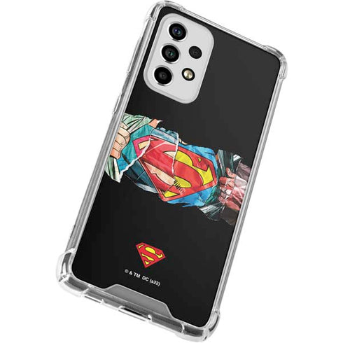 DC Comics Superman Shield Galaxy A53 5G Clear Case