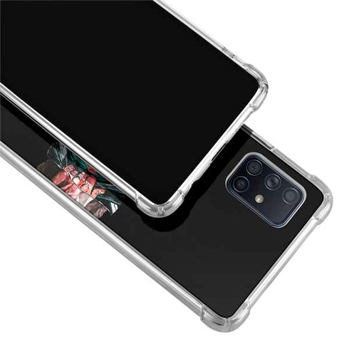 DC Comics Superman Shield Galaxy A71 5G Clear Case