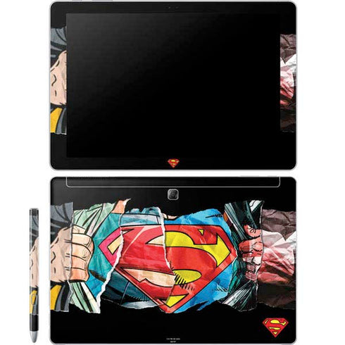 DC Comics Superman Shield Galaxy Book 12in Skin