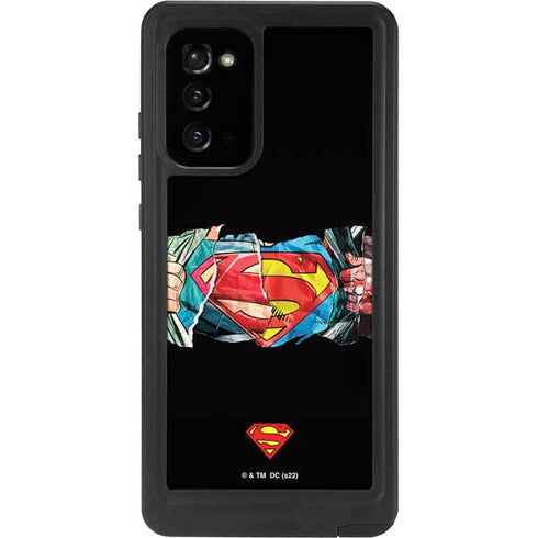 DC Comics Superman Shield Galaxy Note20 5G Waterproof Case