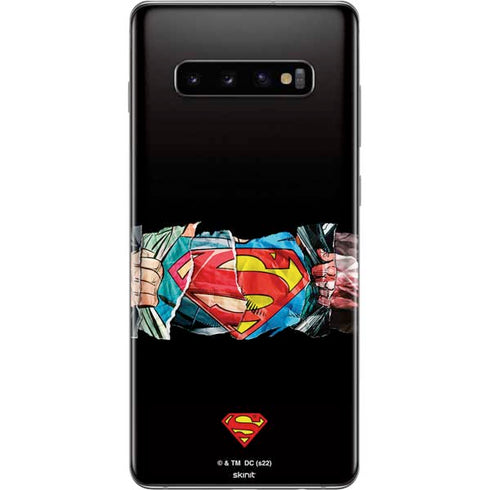 DC Comics Superman Shield Galaxy S10 Plus Skin