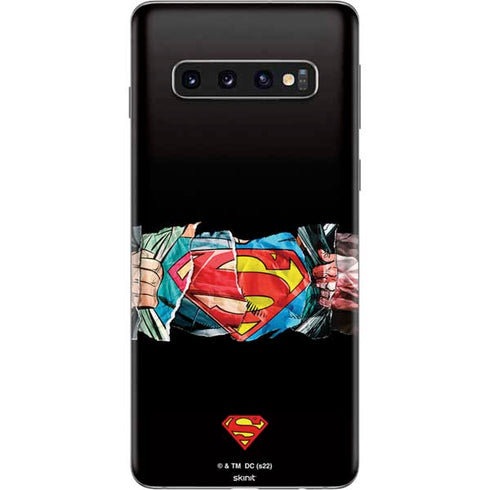 DC Comics Superman Shield Galaxy S10 Skin