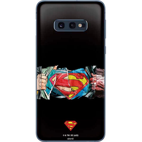 DC Comics Superman Shield Galaxy S10e Skin