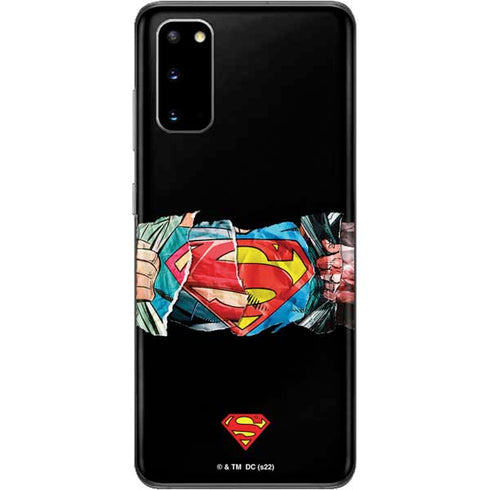 DC Comics Superman Shield Galaxy S20 Skin