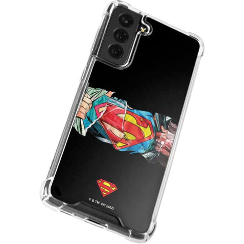 DC Comics Superman Shield Galaxy S22 Plus Clear Case
