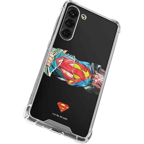 DC Comics Superman Shield Galaxy S23 Plus Clear Case