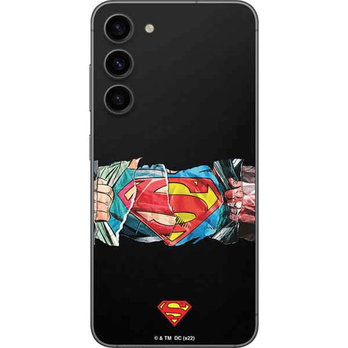 DC Comics Superman Shield Galaxy S23 Plus Skin