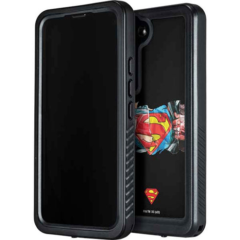 DC Comics Superman Shield Galaxy S23 Plus Waterproof Case