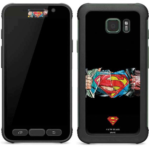 DC Comics Superman Shield Galaxy S7 Active Skin