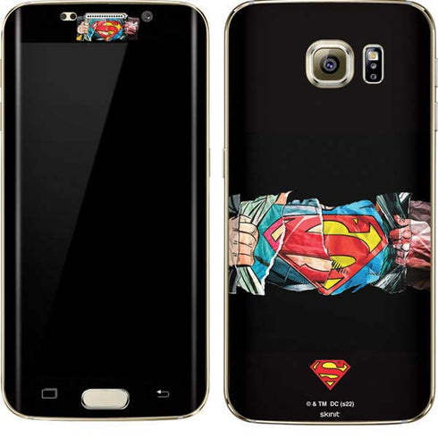 DC Comics Superman Shield Galaxy S7 Edge Skin