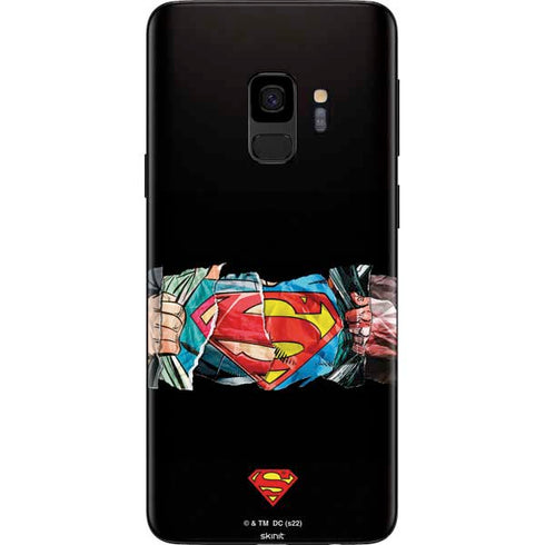 DC Comics Superman Shield Galaxy S9 Skin