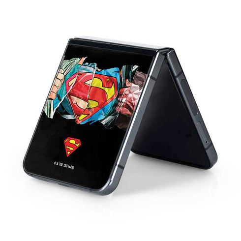 DC Comics Superman Shield Galaxy Z Flip5 5G Skin