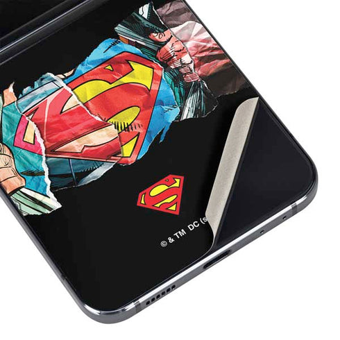 DC Comics Superman Shield Galaxy Z Flip5 5G Skin