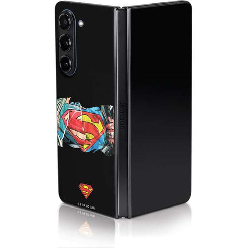 DC Comics Superman Shield Galaxy Z Fold5 5G Skin