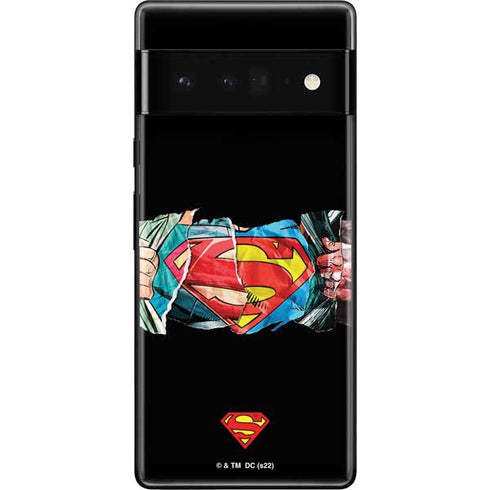 DC Comics Superman Shield Google Pixel 6 Pro Skin
