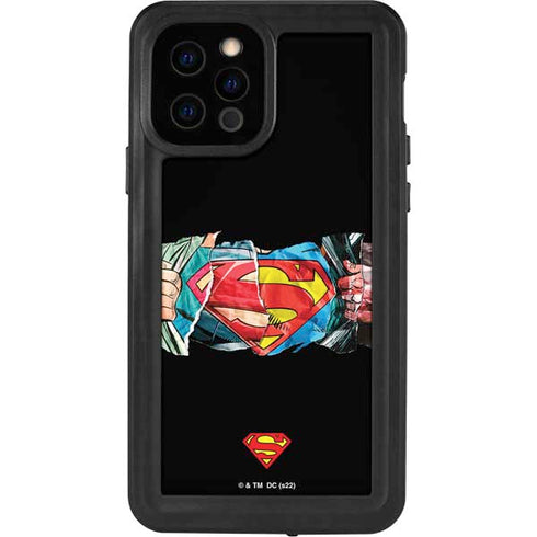 DC Comics Superman Shield iPhone 12 Pro Waterproof Case