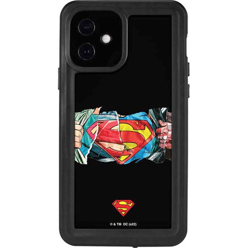DC Comics Superman Shield iPhone 12 Waterproof Case