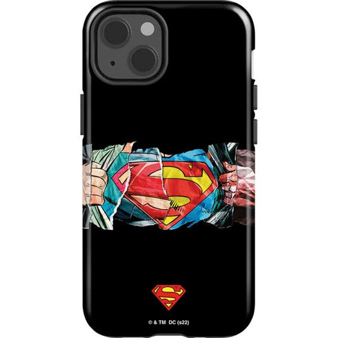 DC Comics Superman Shield iPhone 15 Impact Case