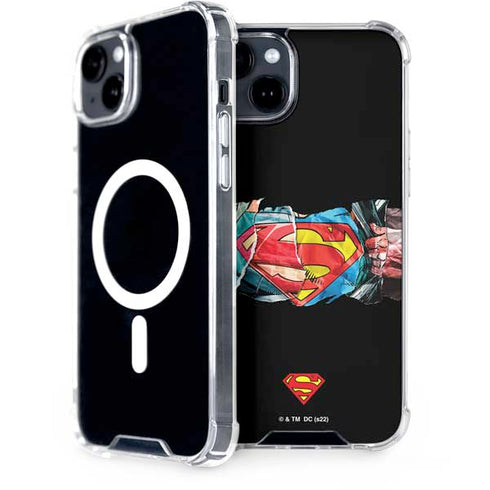 DC Comics Superman Shield iPhone 15 Plus MagSafe Case