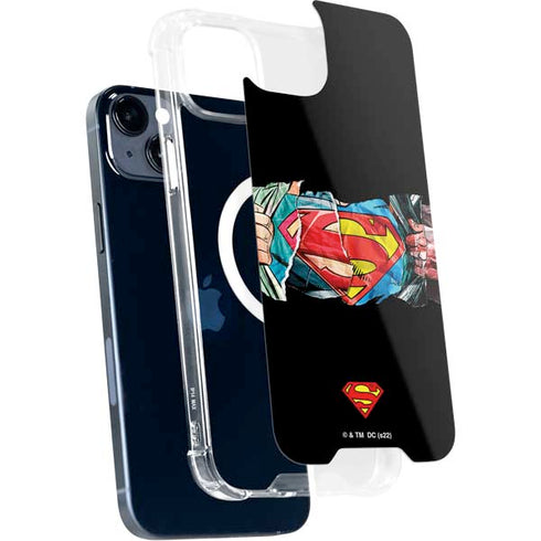 DC Comics Superman Shield iPhone 15 Plus MagSafe Case