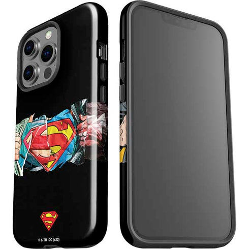 DC Comics Superman Shield iPhone 15 Pro Impact Case