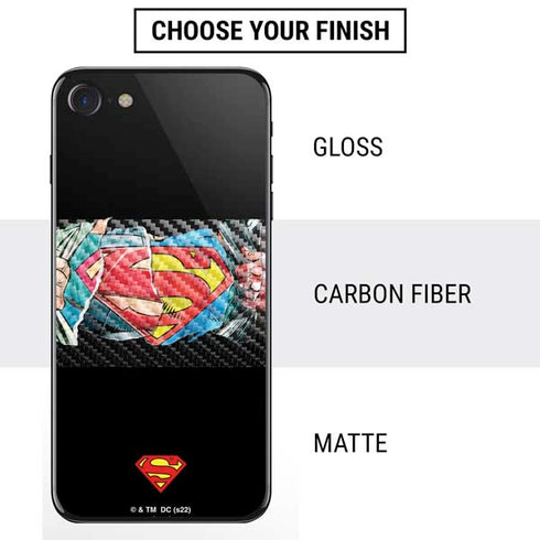 DC Comics Superman Shield iPhone SE (2nd & 3rd Gen) Skin