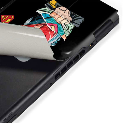 DC Comics Superman Shield Nintendo Switch Bundle Skin