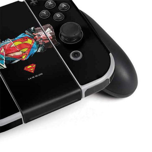 DC Comics Superman Shield Nintendo Switch OLED (2021) Skin