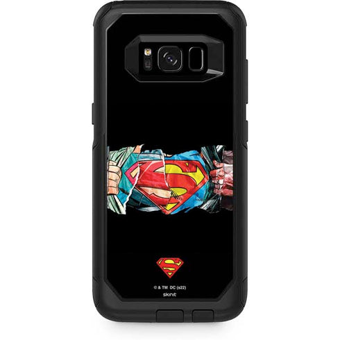 DC Comics Superman Shield Otterbox Commuter Galaxy Skin