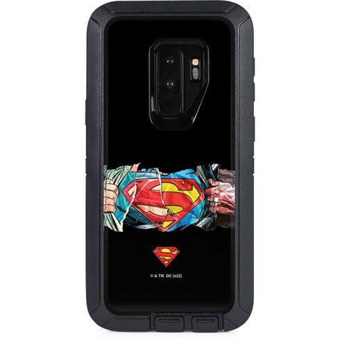 DC Comics Superman Shield Otterbox Defender Galaxy Skin
