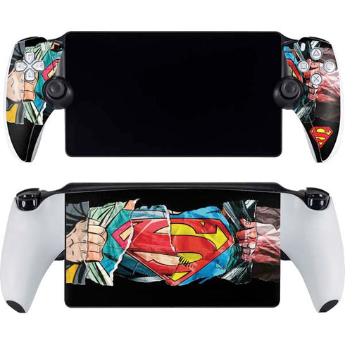 DC Comics Superman Shield PlayStation Portal Remote Player Skin