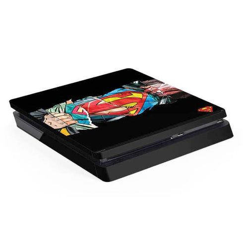 DC Comics Superman Shield PS4 Slim Skin