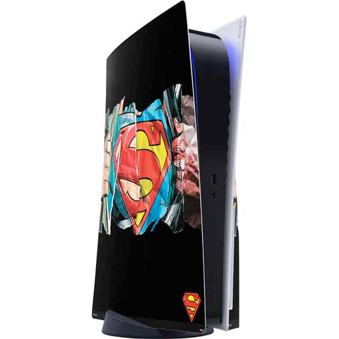 DC Comics Superman Shield PS5 Console Skin