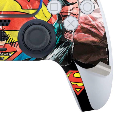 DC Comics Superman Shield PS5 Slim Digital Edition Bundle Skin
