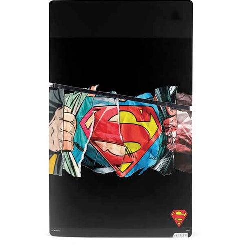 DC Comics Superman Shield PS5 Slim Digital Edition Console Skin